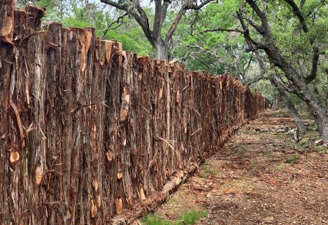 Hide unwanted views of your neighbor's property with a cedar privacy screen.